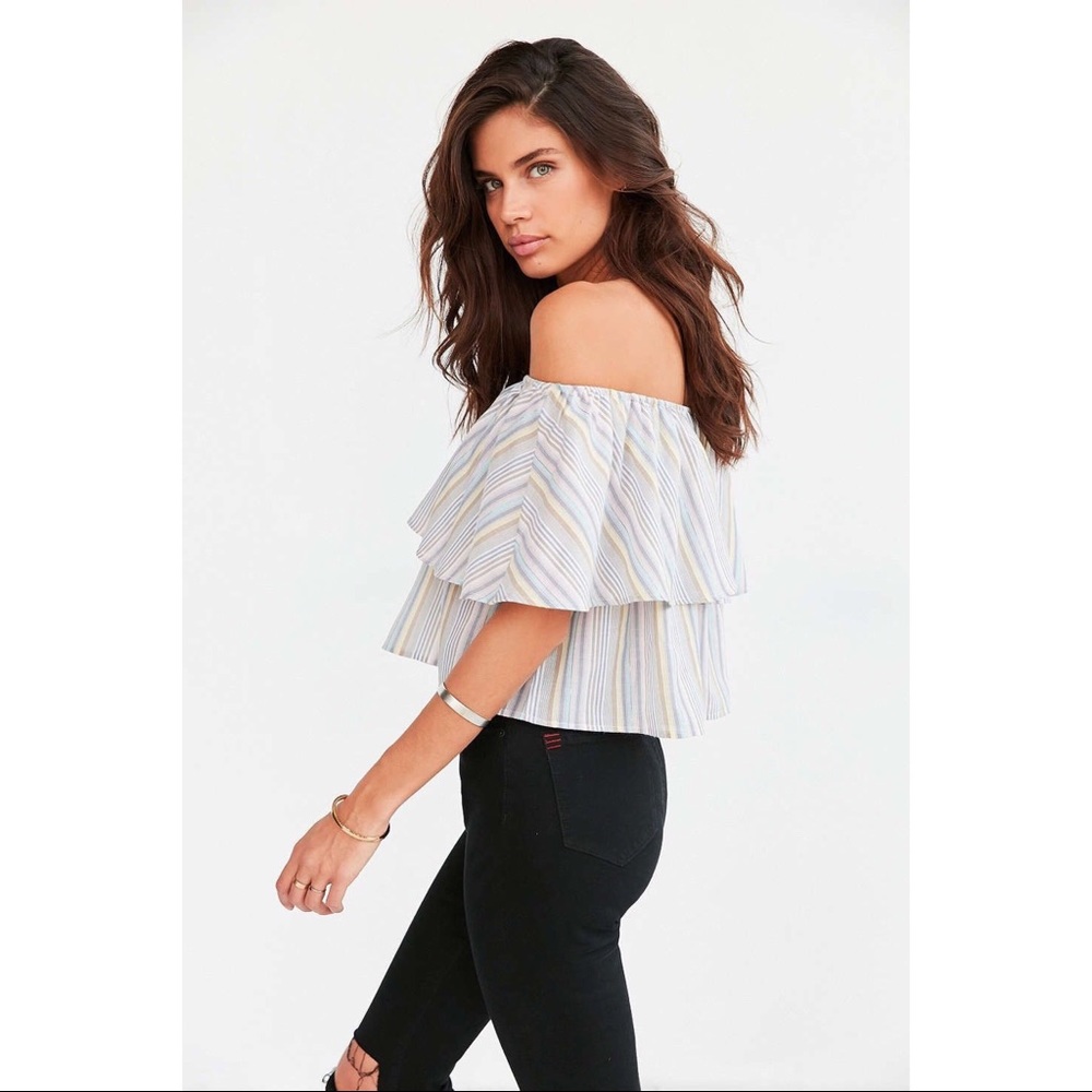 Kimchi blue two ways stripe top